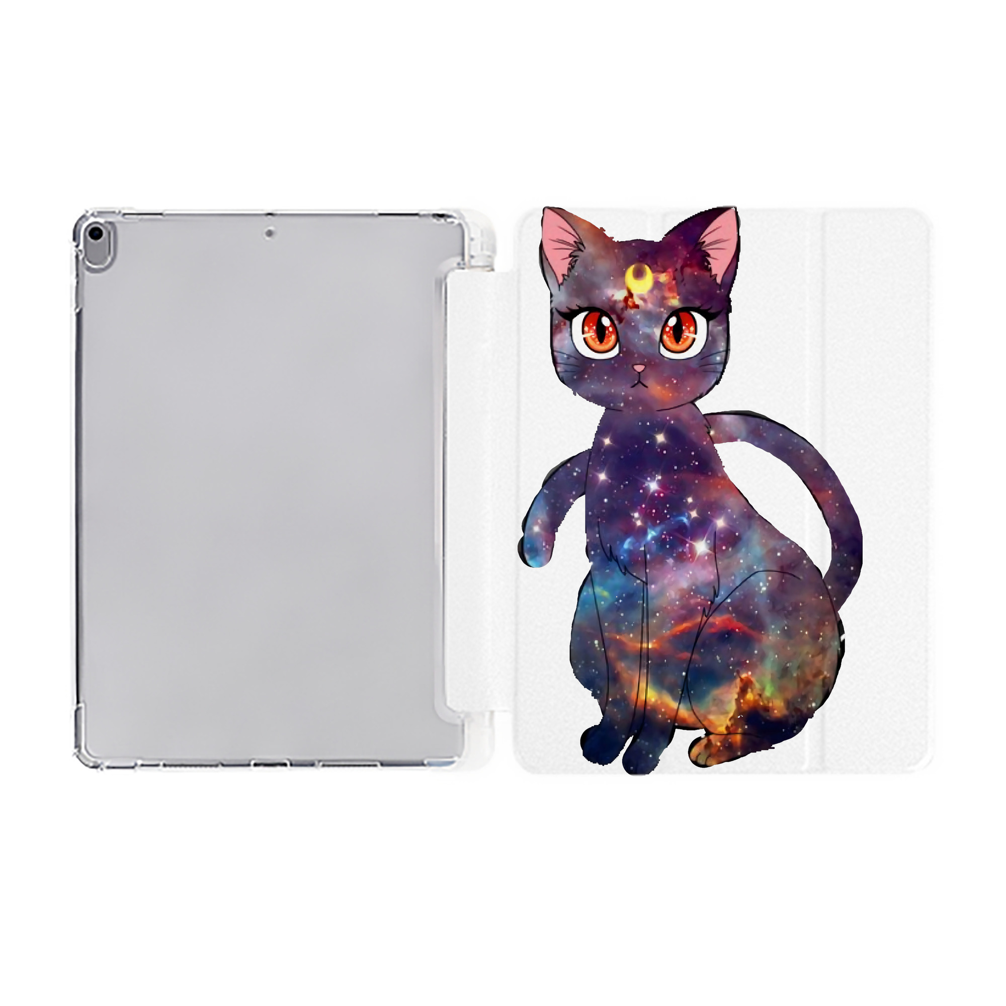 （画像用） 美少女戦士セーラームーン Sailor Moon IPad ケース ペン収納付き 三つ折りスタンド PUレザー×シリコン 対応機種9.5/10.5/10.9インチ